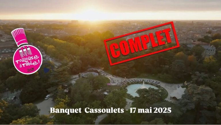 Le Grand Banquet - Jardin du Grand Rond - Toulouse à Table